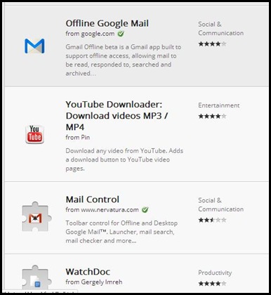 offline gmail