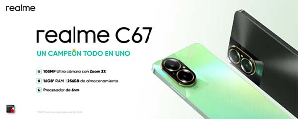 ¡realme C67 llega a Colombia! El campeón todo en uno que conquista el segmento gama media del país