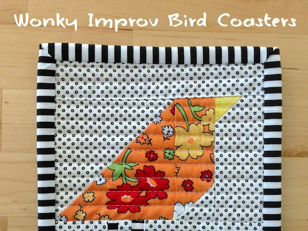 Wonky Bird Coasters {Tutorial}