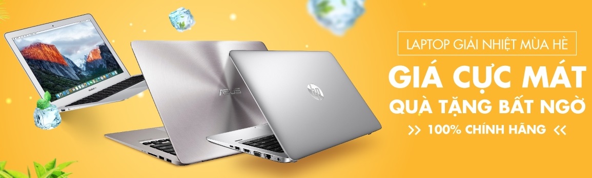 Laptop giải nhiệt mùa hè, giá cực đã quà tặng hấp dẫn tại Tiki.vn