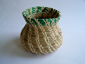 pine needle basket