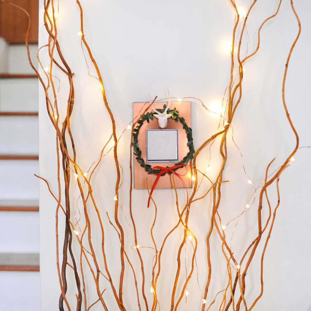 DIY Custom Holiday Wall Plate adorne by Legrand