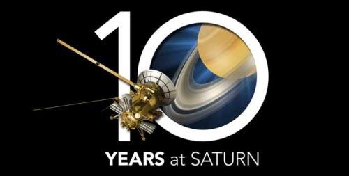 Cassini Celebrates 10 Years Exploring Saturn