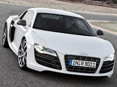 Fast inside car Audi R8 V10 5.2 FSI quattro 1