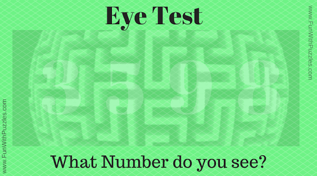 Eye Test: What Number Do You See?