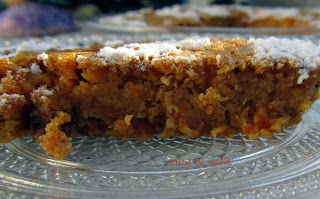 Tarta de zanahoria y calabaza