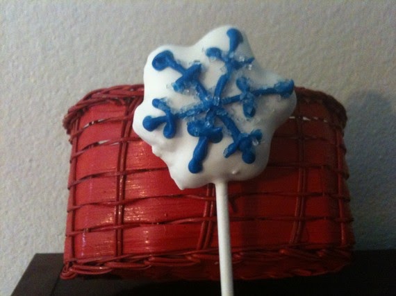  Cake  Pop and Cake  Ball Ideas Snowflake Cake  Pop