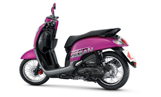 Warna Honda Scoooy-I Urban Team Pink