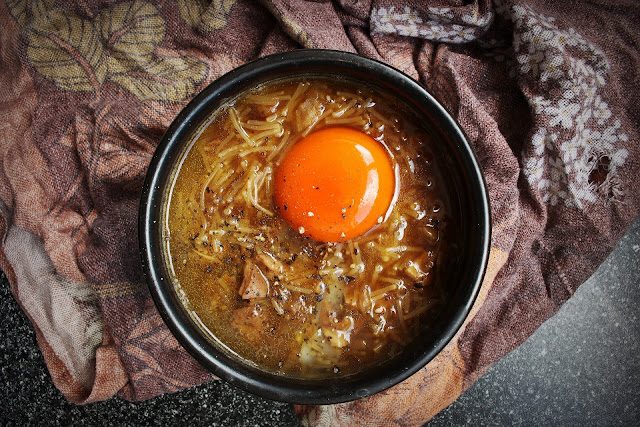 French Onion, Fennel and Trotter Broth | Celia's Saucer 