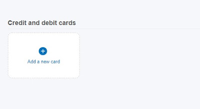 Menambahkan kartu kredit atau debit ke paypal