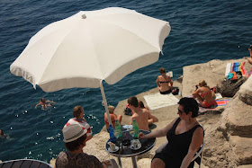 Beach in Dubrovnik