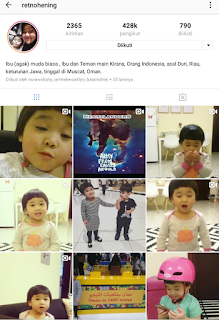 Instagram Retno Hening