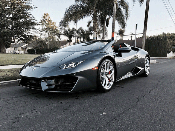 Lamborghini Huracan Spyder Rental