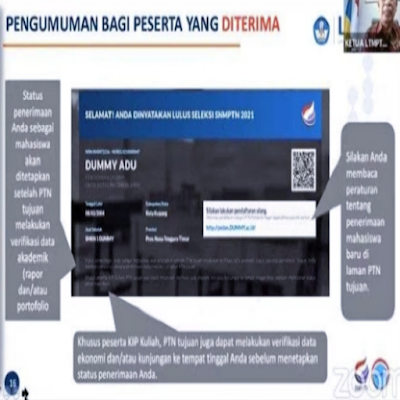 Hasil Seleksi SNMPTN 2022 Link Miror, Ingat Besok Cara Cek Portal LTMPT