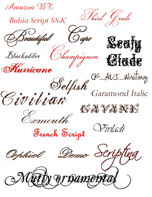 Tattoo Fonts For Names Tattoos have been round for a few 12 monthss and