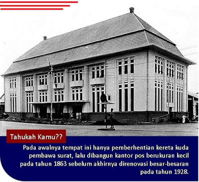 sejarah kantor pos bandung, kode pos bandung