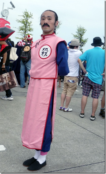 dragon ball cosplay - tao pai pai aka mercenary tao from comiket 2010