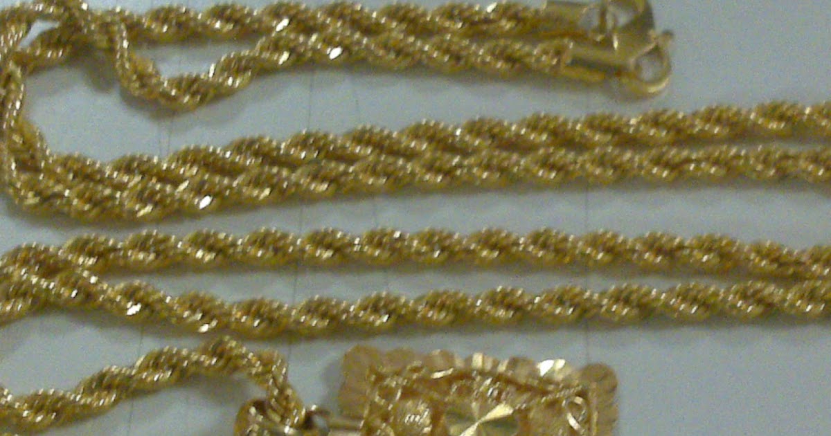Emasunik2u Rantai leher pintal dan loket emas 916