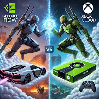 مقارنة بين اشتراكات خدمات الألعاب السحابية (GeForce Now وXbox Cloud Gaming)