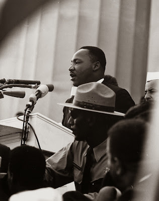 Martin Luther King and Edward B Footmon.Civil Rights March on Washington, D.C.