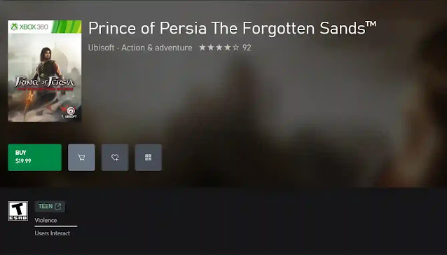 Prince of Persia: The Forgotten Sands