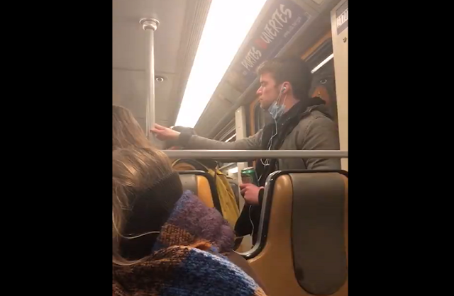 Homem é detido após passa a própria saliva no metrô da Bélgica