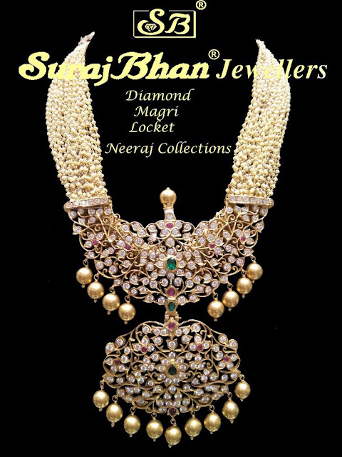 Pearls Patakam Haram by Suraj Bhan