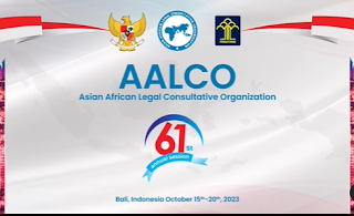Asian-African Legal Consultative Organization (AALCO) ke-61 di Bali pada 15 – 20 Oktober 2023