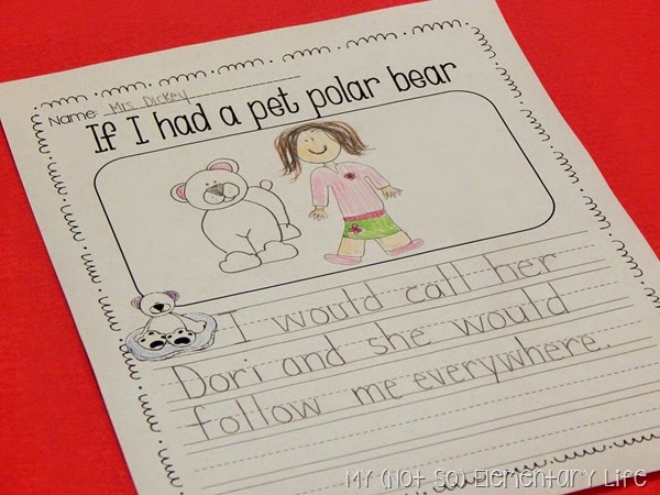 Polar Bear Unit Writing Prompt