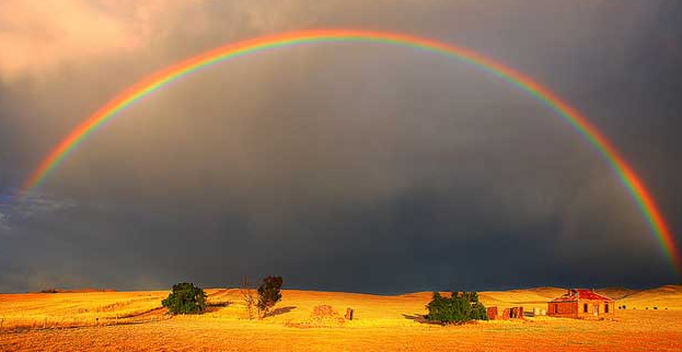 la bonita leyenda del arco iris