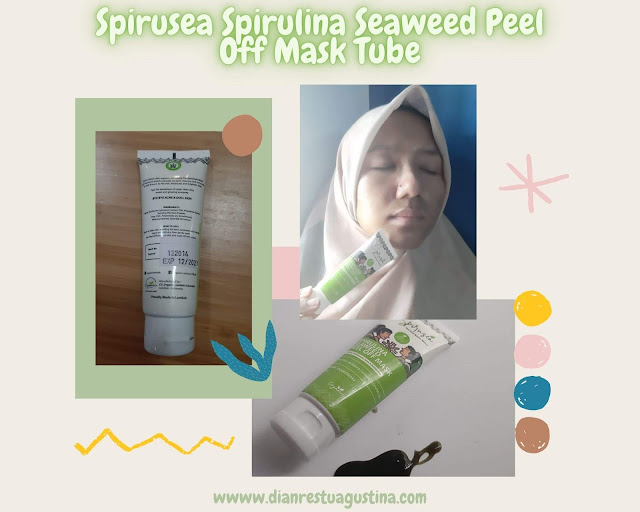 Spirulina Seaweed Peel Off Mask Tube
