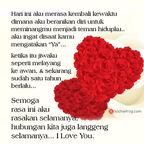 #4 Gambar Kata2 Ucapan Happy Anniversary Romantis - Kochie 