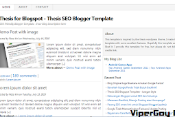 Download Template Blog Seo Friendly Free Terbaru