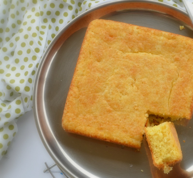 Egg less Lemon Drizzle Cake