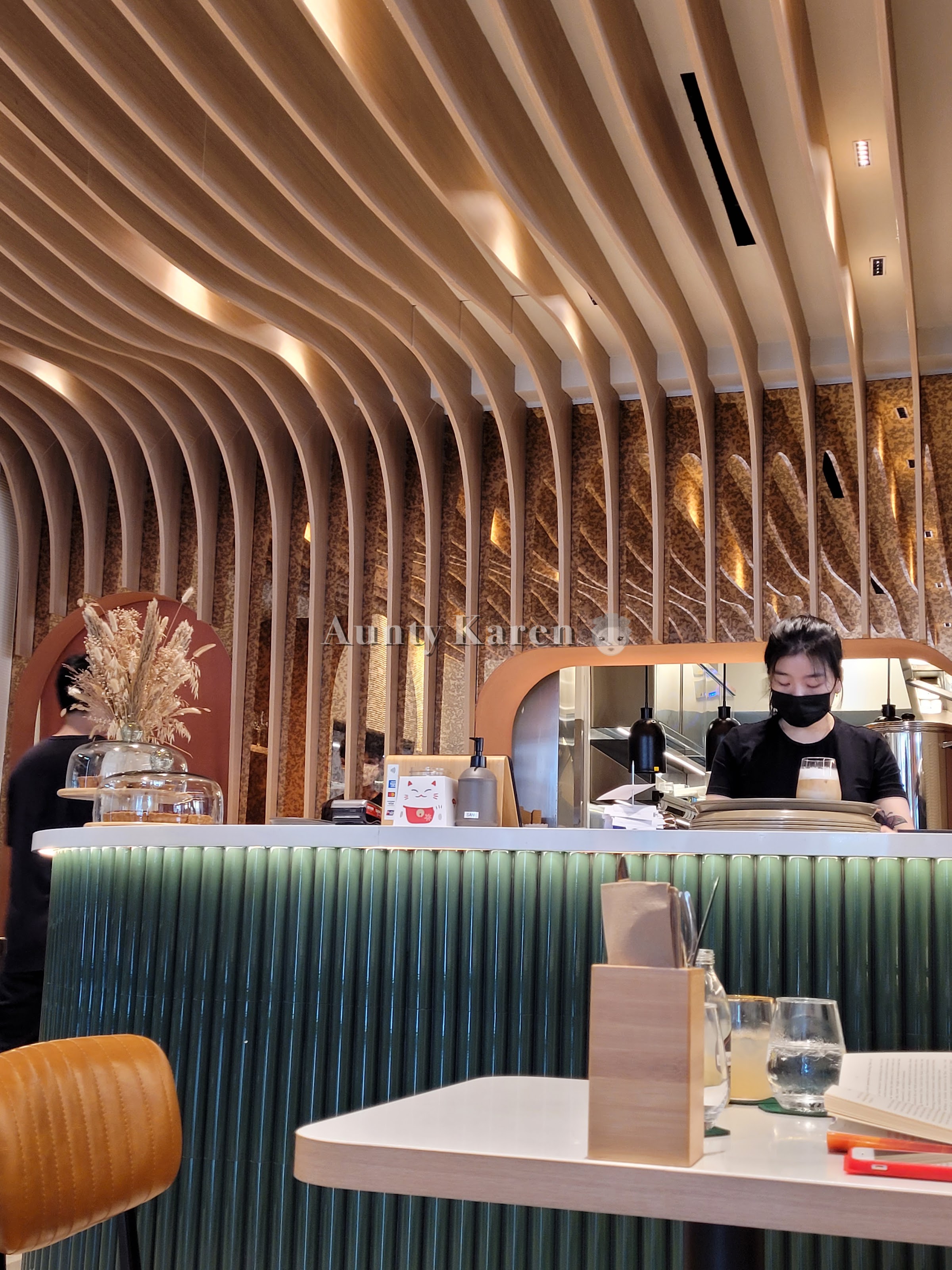 Interior of Cafe Natsu