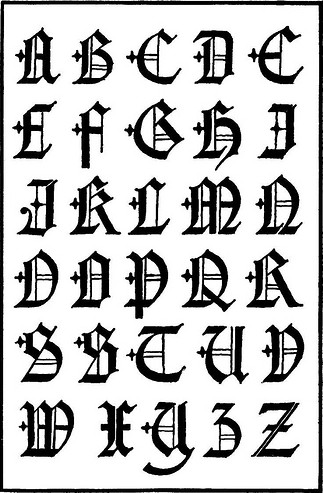 graffiti font tattoos. Graffiti Fonts Gothic