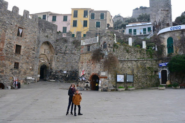 Porte d'entrée fortifiée de la ville. Porto Venere