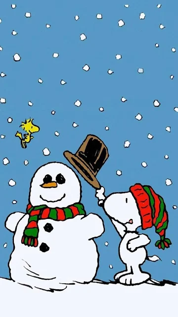 Snoopy Christmas iPhone Wallpaper is a free high resolution image for Smartphone iPhone and mobile phone.