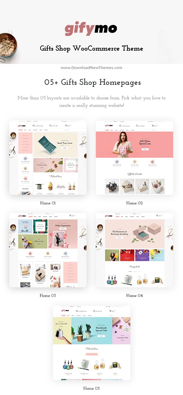 Gifymo - Giftshop WooCommerce Theme