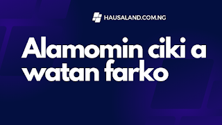 Alamun ciki a watan farko