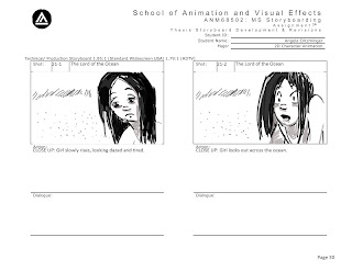 lord of the ocean storyboards