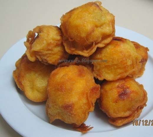 My Kuali: Goreng cempedak rangup
