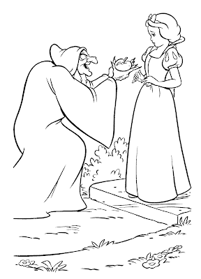 Snow White Coloring  Pages