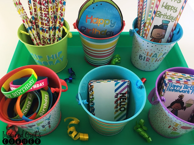 Student Birthday Ideas and Printables