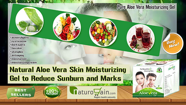 Natural Aloe Vera Skin Moisturizing Gel