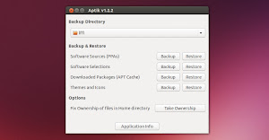 Aptik in Ubuntu Linux