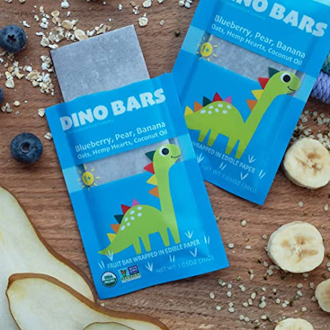 Dino Bars Blueberry Bars for Kids