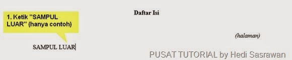 Tutorial Membuat Daftar Isi Dengan Microsoft Office Word 8