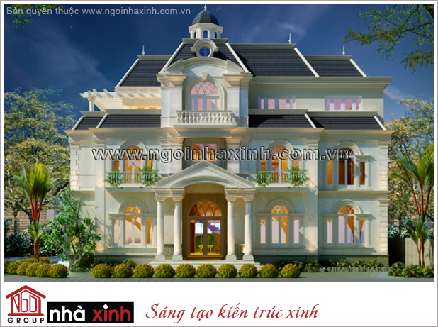 nhà xinh, biệt thự đẹp