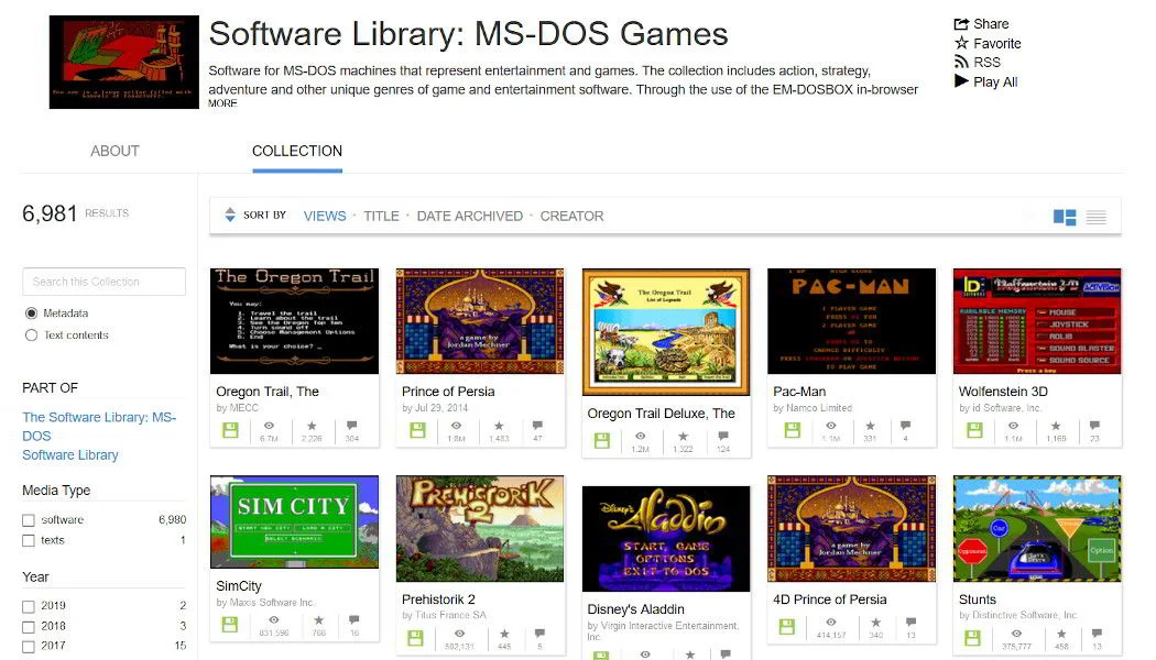 MS-DOS Games